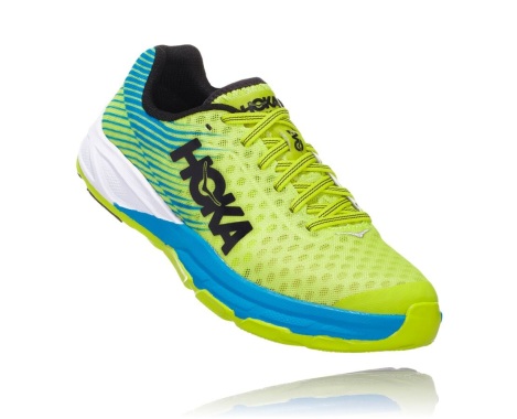 Sapatilhas Hoka One One EVO Carbon Rocket Portugal - Sapatilhas Running Homem Azuis - HXDKML-964